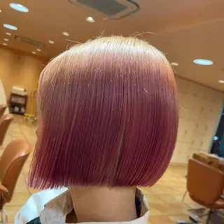 ミディアム モリオフロムロンドン原宿本店所属・ショート/ボブ/ハイ トーン/Nanahaのヘアスタイル