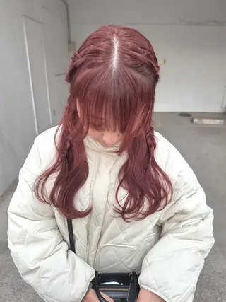 ロング カラー 高橋 みく/ minim 暖色のヘアスタイル