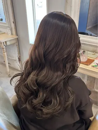 セミロング カラー Matsubara asuka  ☪︎のヘアスタイル