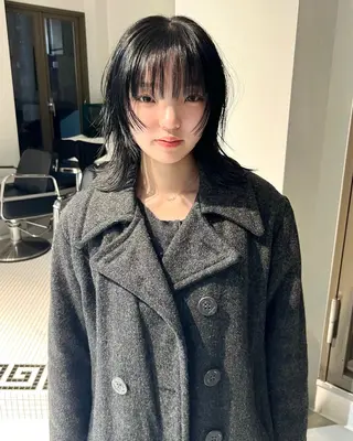 ミディアム カラー 丹治 一輝ボブ/ショートのヘアスタイル