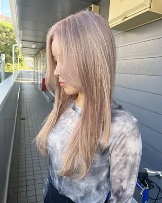 ロング カラー 渡辺 健太のヘアスタイル