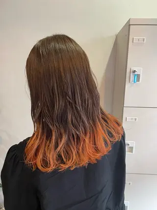 セミロング カラー ⛲️every 🌼 平子 歩美 ☺︎のヘアスタイル