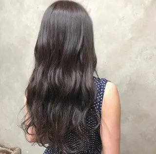 ロング カラー パーマ ヘアアレンジ メンズ 艶ピンク*ヘアセット 🌙shioriのヘアスタイル