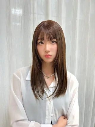 カラー emu天文館店所属・emu🤍𐙚 Miyuのヘアスタイル