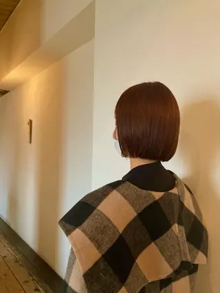 ミディアム カラー 前川 華恋 / room3のヘアスタイル