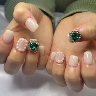 ネイル 韓国/網紅/パーツ M-salonのネイルデザイン