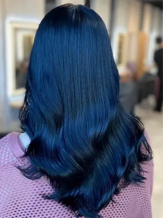 ロング カラー ヘアアレンジ 🫧ブリーチ🫧 透明感カラーYUTAのヘアスタイル