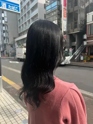 ロング カラー 酸性ストレート人気 No,1/カスミ🩰のヘアスタイル