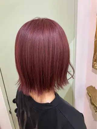 ミディアム カラー モデル募集中‎🤍 山崎妃香のヘアスタイル