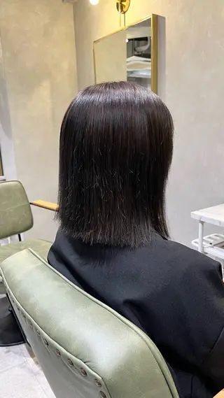 ミディアム カラー 新宿/アシスタント AiNAのヘアスタイル