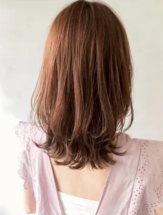 ミディアム レディースカット無料 ゆうな🐇のヘアスタイル