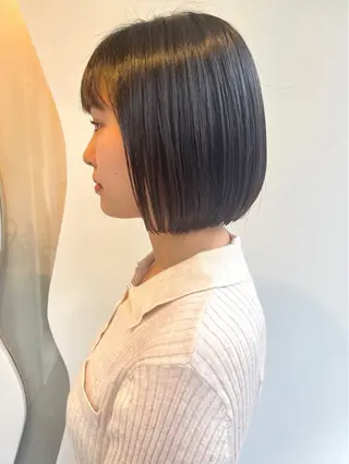 ショート ボブ/透明感カラー /大宮/たぐち🥣のヘアスタイル