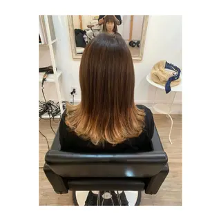 ミディアム 谷川 裕徳のヘアスタイル