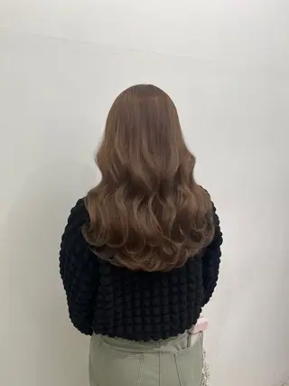 セミロング カラー 小杉真央 🕊🫧のヘアスタイル