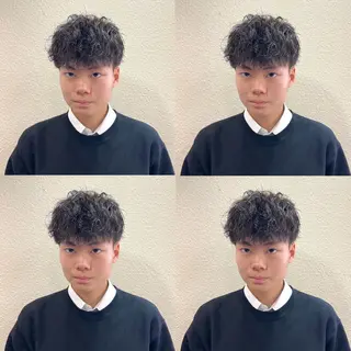 パーマ メンズ 茅ヶ崎パーマ特化/ スパイラル/ハルキのヘアスタイル