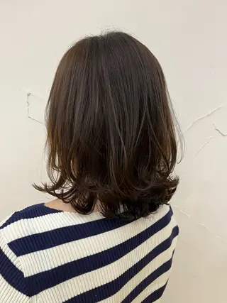 ミディアム oggi西新所属・ゆい/メンズカット/ ショート/レイヤーのヘアスタイル