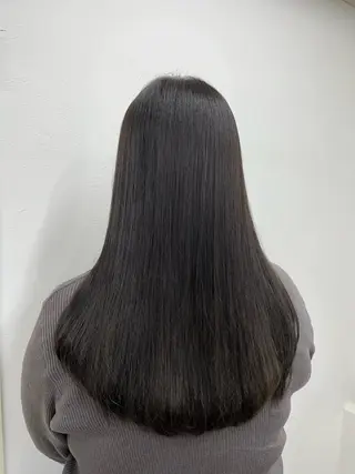 ロング カラー 唐澤 心菜のヘアスタイル