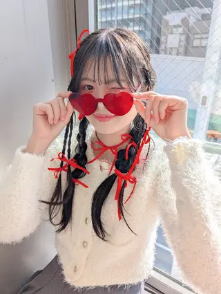 ロング ヘアアレンジ bei licoldo所属・仁科 美乃里のヘアスタイル