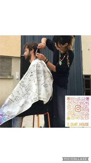 ショート カラー パーマ ヘアアレンジ 中西 将🌈"たすく"のヘアスタイル