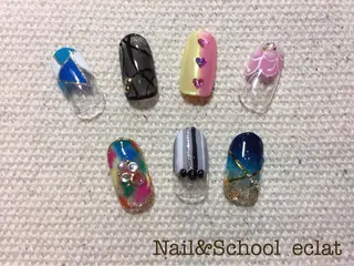 ネイル センター南 eclatのネイルデザイン