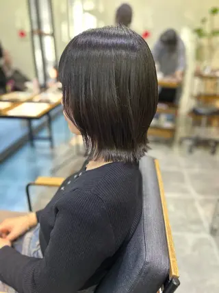 ショート カラー 🎀たな 🧸のヘアスタイル