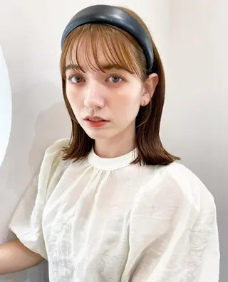 ミディアム カラー kohana 🎀韓国ヘア🎀🤍のヘアスタイル