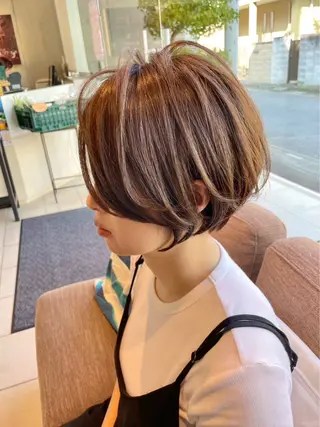 ショート ¥0カットモデル募集 ✨川上歩夢💫のヘアスタイル
