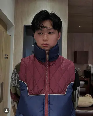 ショート メンズ パーマ率No.1 ／𝑻𝑨𝑲𝑼のヘアスタイル