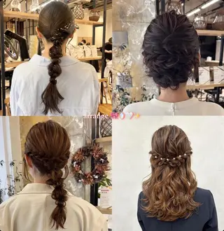 ロング ヘアアレンジ TRU 🌙アスミ🌙のマツエク・マツパデザイン