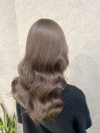 ロング カラー Rio/ヘアセット/ ハイトーンカラーのヘアスタイル