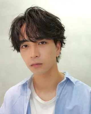 パーマ 原 鉄心のヘアスタイル