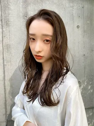 ロング フラミューム 伊勢崎のヘアスタイル