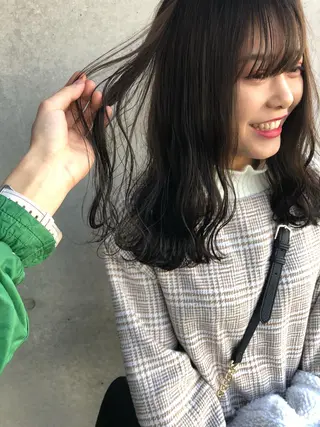 ロング 森本裕/オーナー/ スパイラルパーマのヘアスタイル