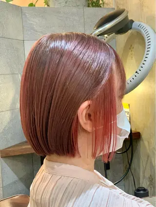 ショート カラー クバガワ シュンのヘアスタイル