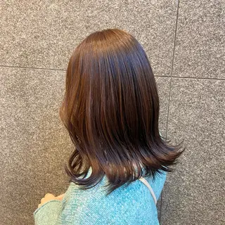 ミディアム カラー esu 心斎橋店所属・mana/ブリーチ なし/ベージュ/暖色のヘアスタイル