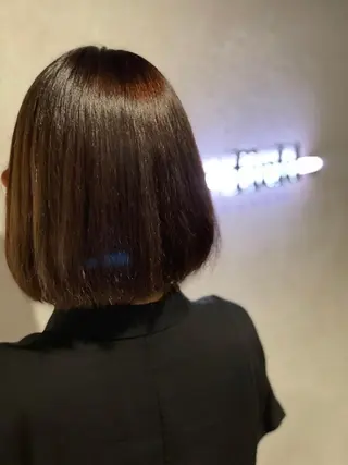 ショート カラー 髪質改善　field チカモリ　ヒカルのヘアスタイル