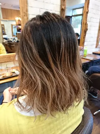 ミディアム カラー ヘアアレンジ メンズ パーマ ◆ショート/ボブ/ 髪質改善◆松本尚弥のヘアスタイル