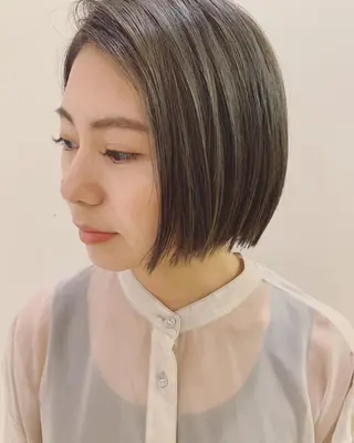 ミディアム カラー ヘアアレンジ la fith所属・rico_by ヘアとアイブロウのヘアスタイル