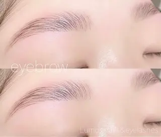 アイブロウ Lumos nail&eyelash所属・Lumos Ayakaのマツエク・マツパデザイン