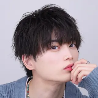 ショート カラー パーマ メンズ 横浜/👑メンズ特化 美容師/小野寺愛斗のヘアスタイル