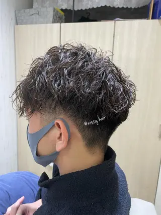 ショート パーマ メンズ 【垢抜け大人髪】 TIARA西山のヘアスタイル