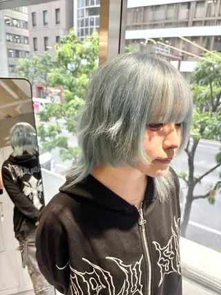 ショート カラー ハイトーン/似合わせ カット Shoseiのヘアスタイル