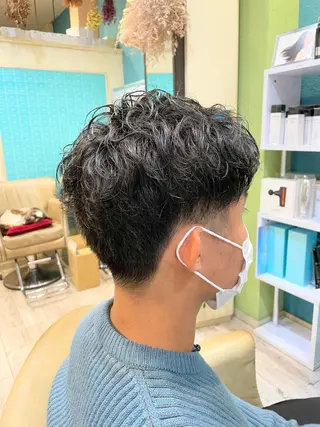 パーマ メンズ Suzuki Atsushiのヘアスタイル