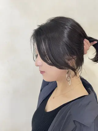 ミディアム 鳥取のなんでも美容師 松井たかゆきのヘアスタイル