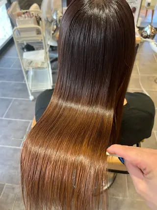 ロング カラー ツヤ髪の匠/髪質改善 山本晃太のヘアスタイル