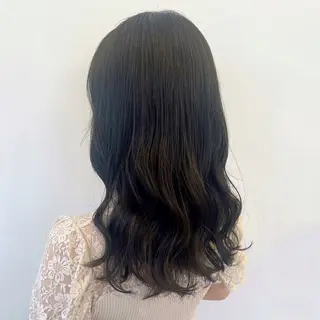 セミロング カラー 🌷モテ髪推しカラー moe🐰🌷のヘアスタイル