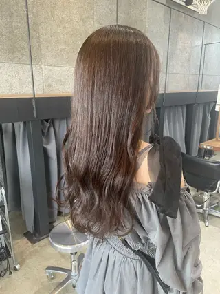 ロング カラー 🍋髪質改善× 透明感カラー ジュリのヘアスタイル