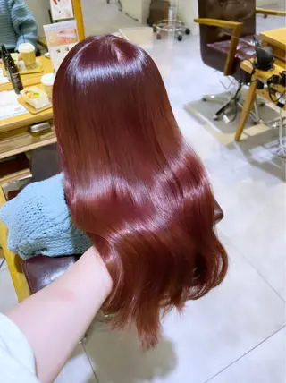 ロング カラー 韓国ヘア×髪質改善 /yoshikaのヘアスタイル