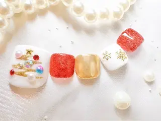 ネイル ネイルPetit Ribbonのネイルデザイン