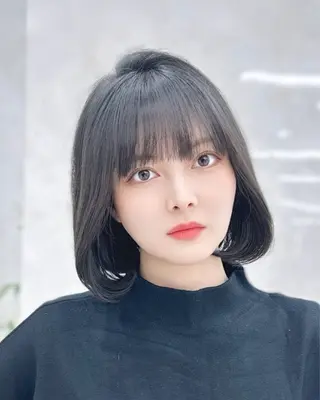 ショート 韓国顔まわり/前髪 /レイヤー/いつきのヘアスタイル